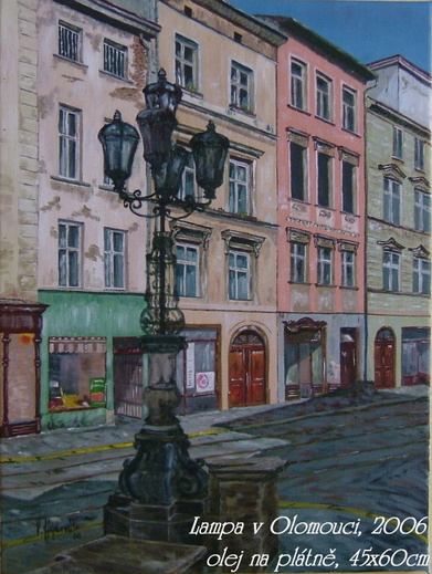 Lampa v Olomouci